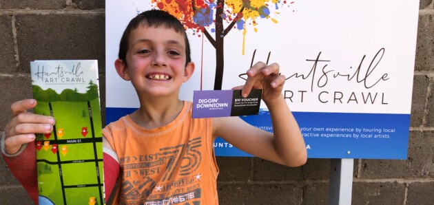 Love art? Be sure to take the self-guided HfA Art Crawl
