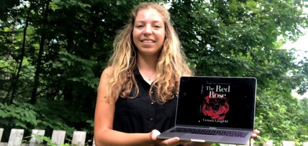 Young writer’s debut novel was eight years in the making