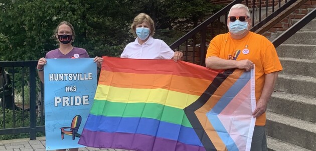 Pride flag raised at Town Hall for Muskoka Pride Week
