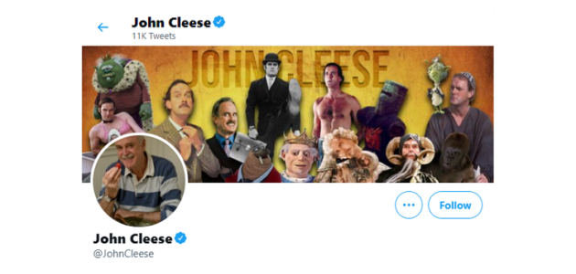 Local Twitter users line up to offer actor John Cleese a place to stay