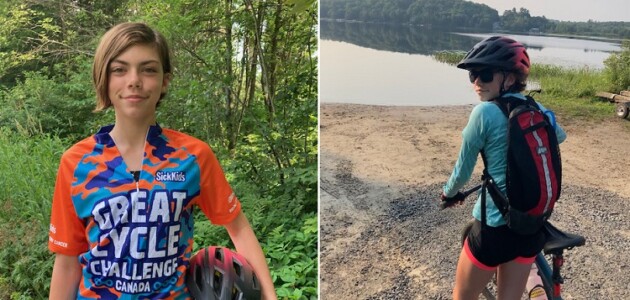 Young local rider raising funds to fight kids’ cancer