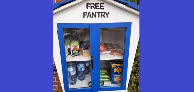 Trinity, Rotary launch Little Free Pantry for community members in need