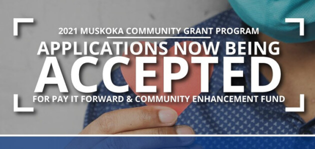 Applications open for 2021 Muskoka Community Grant Program funds