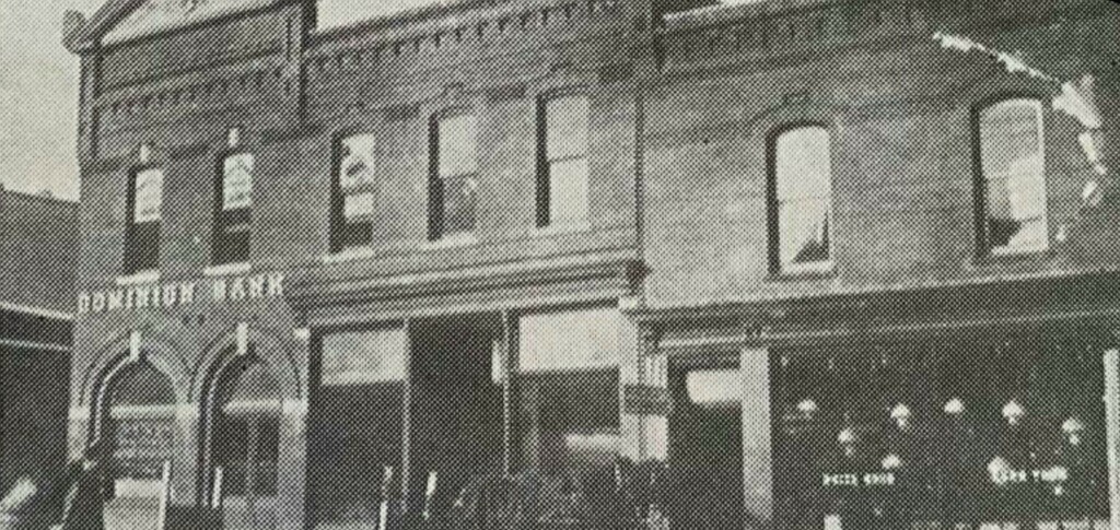 Bettes block, including Dominion Bank