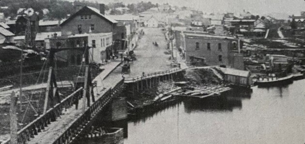 It’s Wayback Wednesday: First swing bridge | Sponsored by Jamie Lockwood, broker/owner of Sutton Group Muskoka Realty