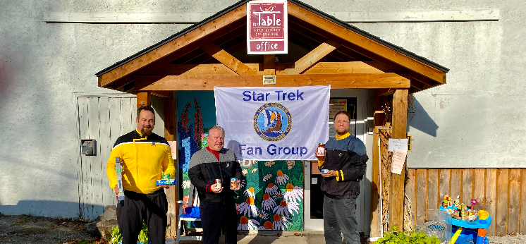 (From left) USS Nomad club members Aaron Hall, Rob Ehl, and Randy Mitson. (supplied)