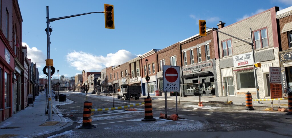 Main Street is almost ready to open for the winter (Doppler photo)