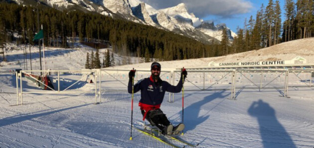 Former Port Sydney resident heats up the track at time trials in Canmore
