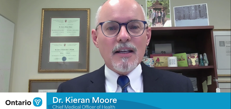 Dr. Kieran Moore (ontario.ca)