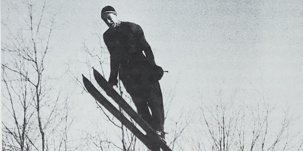 Wayback Wednesday 2021: Dennis Hutcheson at Mica Mine ski jump