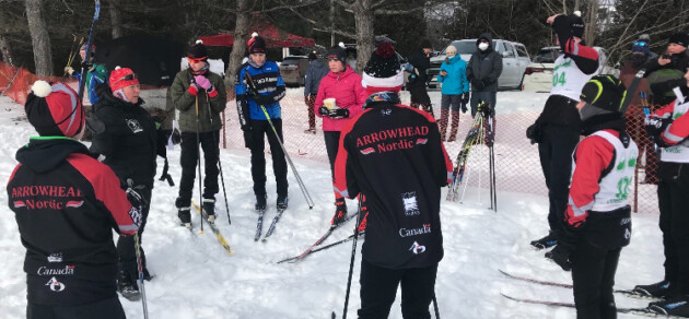 Arrowhead Nordic skiers compete at first race in almost two years