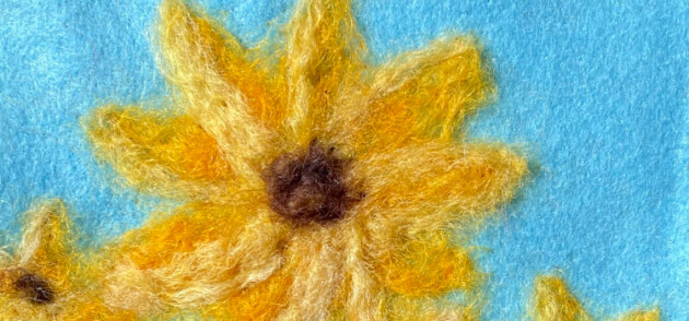 Local artist offers Watercolour with Wool workshop in support of Ukraine