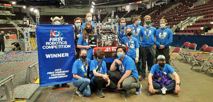 Hoya Robotics at the 2022 Provincial Champtionships (supplied)