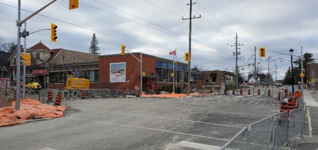 Centre and Main partially reopens to traffic Apr. 29