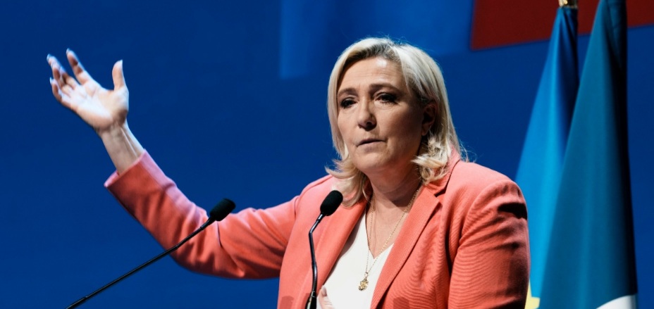 French far-right presidential candidate Marine Le Pen (Thibault Camus/AP)