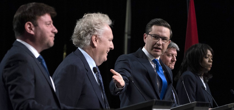 Conservative leadership debate (Adrian Wyld/The Canadian Press)