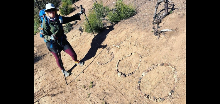 Cheryl Standing hiked 500 miles of the Pacific Crest Trail to raise funds for Operation Smile. (@cheryl_hikes / Instagram)