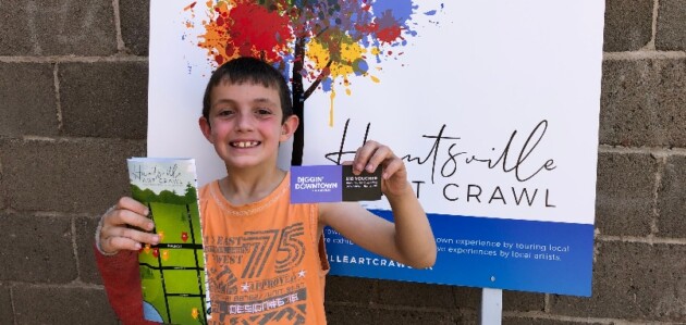 Second annual Huntsville ART CRAWL starts today