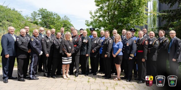 Paramedics awarded exemplary service medals