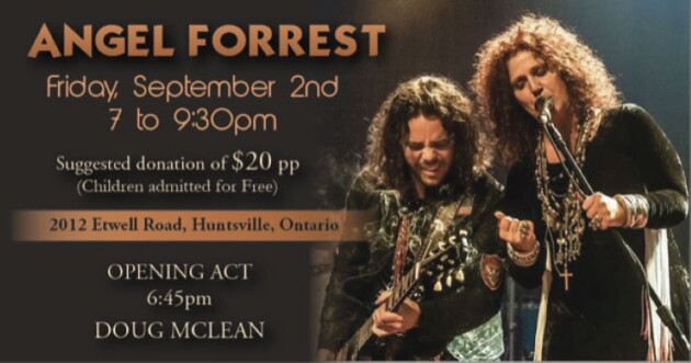 Etwell Concert Series presents Angel Forrest