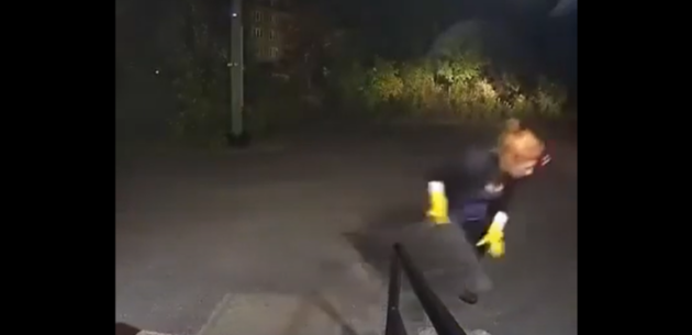 Woman caught on camera stealing outdoor items from Huntsville business