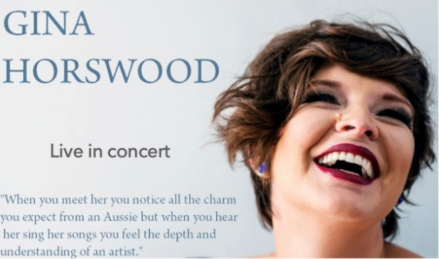 Morgan House presents Gina Horswood