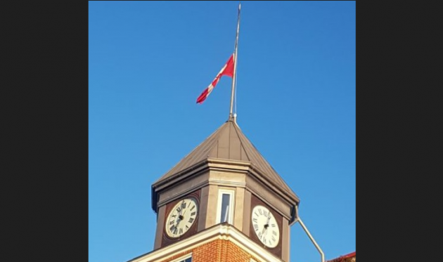 Town sets up a book of condolences at Partners Hall