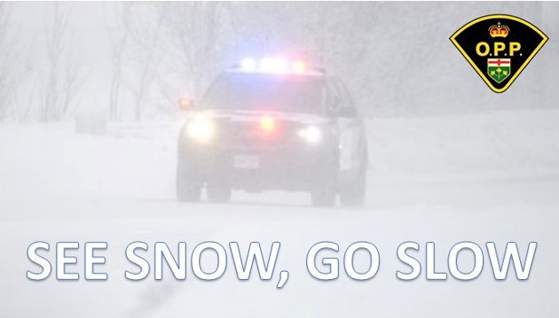 Accidents are being reported throughout Muskoka with the first snowfall