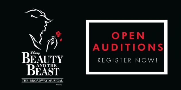 Calling all triple threat actors! Open auditions for Disney’s Beauty and the Beast