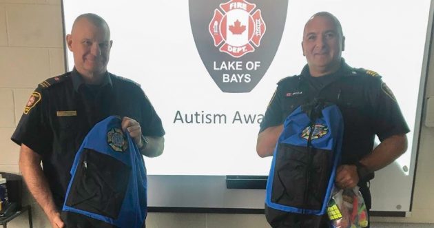 Local fire department among first in Canada to carry Ben’s Blue Bags