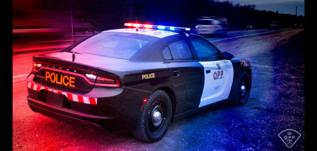 Impaired driver winds up hanging off the edge of steep embankment 