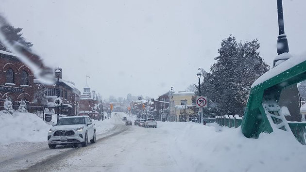 Huntsville’s Main Street Boxing Day afternoon