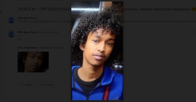 Tayib Yousuf is still missing, Huntsville OPP release vehicle description