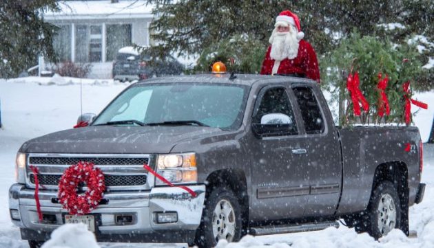 Spreading a little festive cheer to Fairvern residents