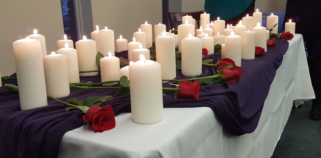 Community members gather to remember victims of femicide