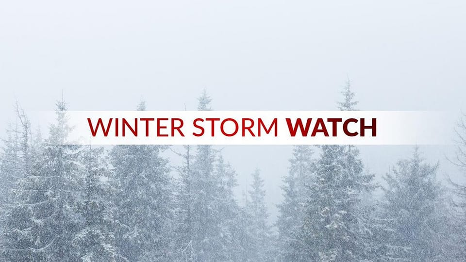 Winter storm watch in effect - Huntsville Doppler