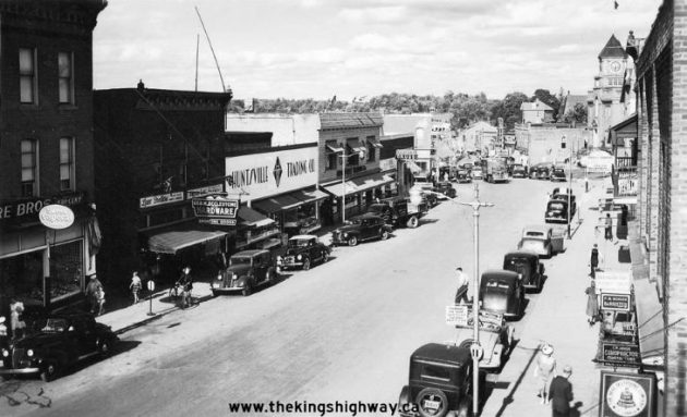 It’s Wayback Wednesday!: Huntsville’s Main Street | Sponsored by Jamie Lockwood, broker/owner of Sutton Group Muskoka Realty