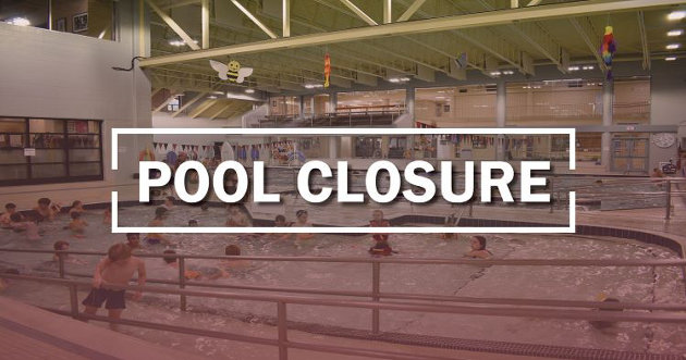 Small pool at Canada Summit Centre closed until further notice