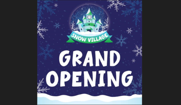Snow Village officially opens today at River Mill Park