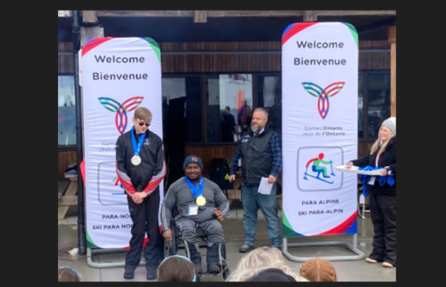 Port Sydney sit skier gets double Silver at Ontario Para Winter Games