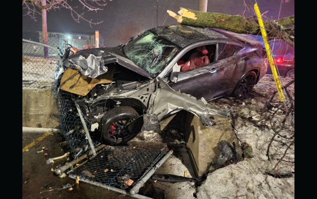 Gravenhurst man charged with drinking and driving fortunate to escape crash without injury