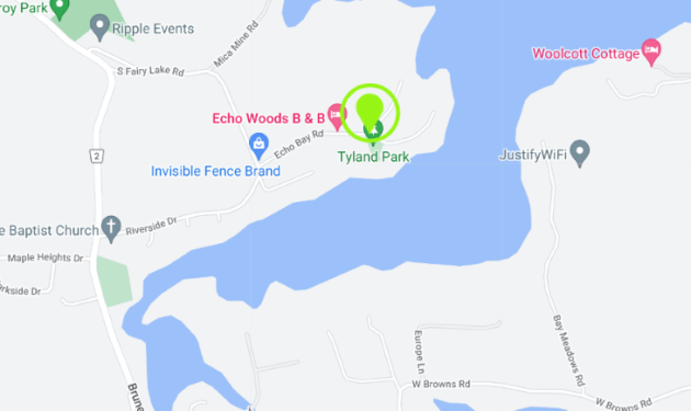 Town halts closure of shore road allowance abutting Tyland Park
