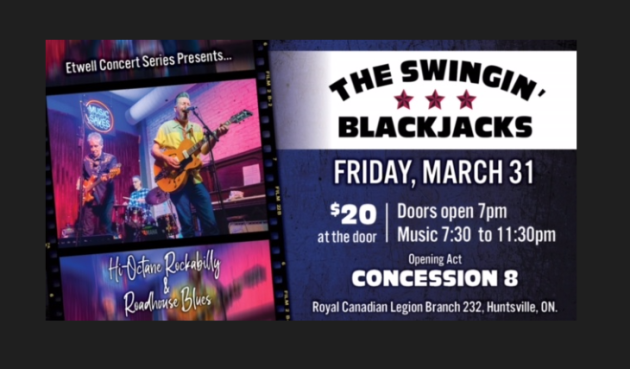 The Swingin’ Blackjacks to kick start Etwell Concert Series
