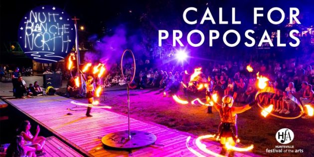 Calling all artists: Nuit Blanche North returns!