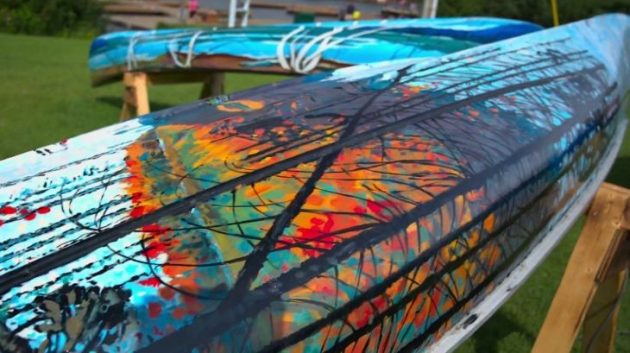 The Huntsville Festival of the Arts (HfA) is seeking submissions for the fourth annual Canoe Mural Project