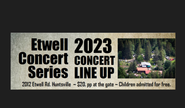 Etwell Concert Series presents Paul James and its summer lineup