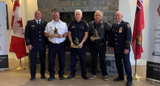 Firefighters recognized for their work at a special inaugural ceremony
