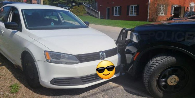 OPP manage to stop an out-of-control vehicle with no brakes