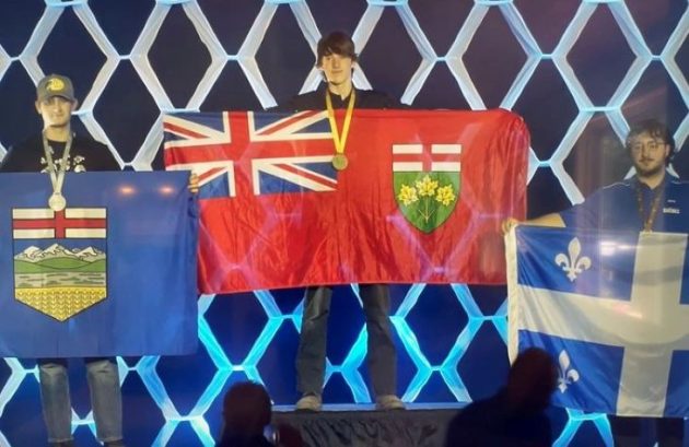 HHS student wins gold at Skills Canada National Competition