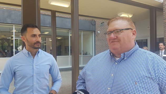 Bullying, the trades and human rights among the issues discussed during Lecce’s visit to Huntsville High School